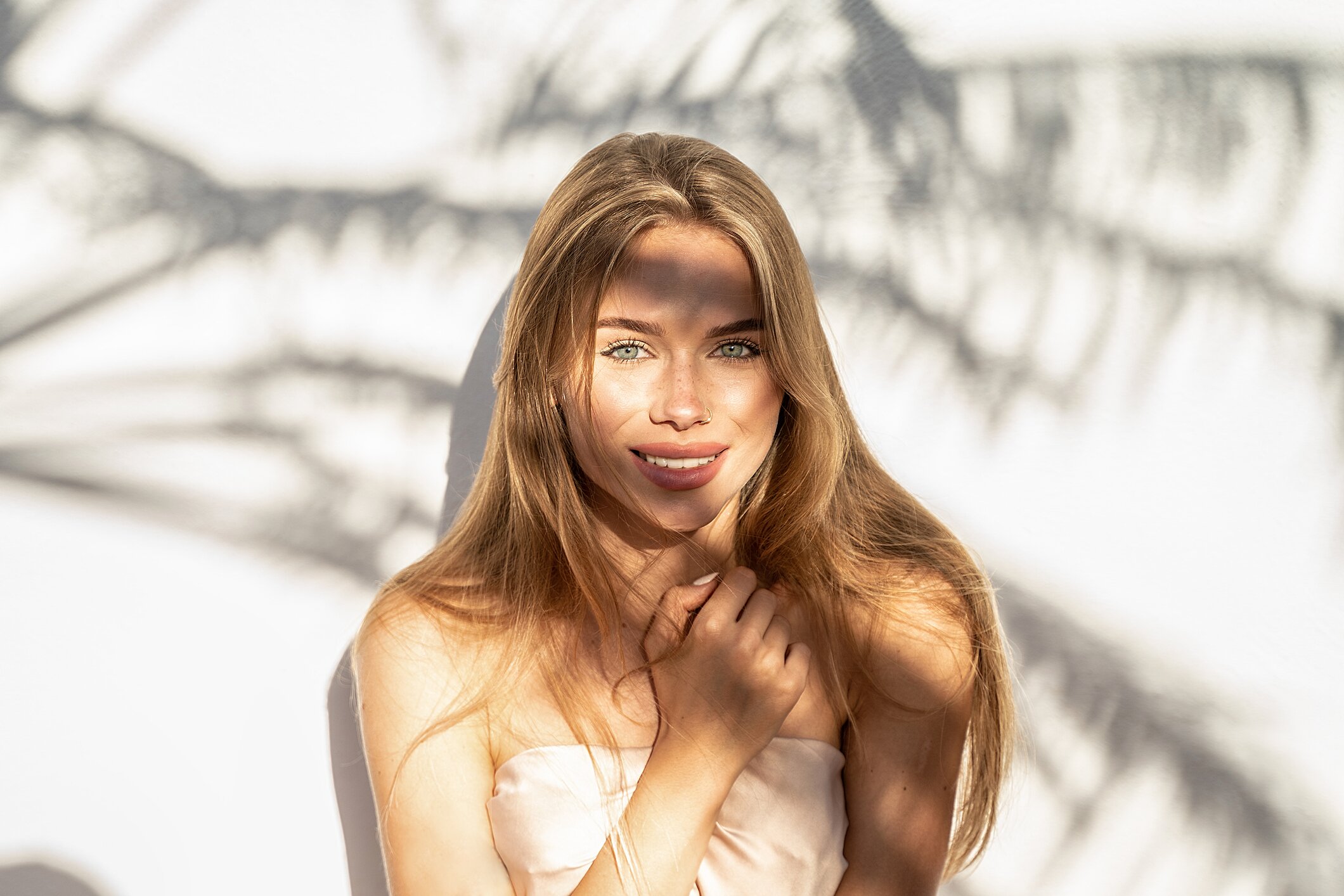 Beverly Hills sedation dentistry patient model with red hair